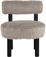 Load image into Gallery viewer, Ambre - Vegan Shearling Fabric Upholstered Accent Chair