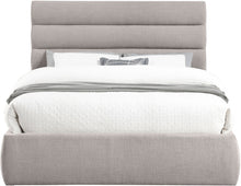 Load image into Gallery viewer, Adam - Linen Fabric Bed With 52" Headboard