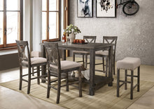 Load image into Gallery viewer, Martha II - 7 Pieces Counter Height Dining Room Set - Gray