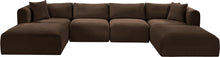 Load image into Gallery viewer, Shaggy - 6 Piece Modular Sectional With 2 Ottomans