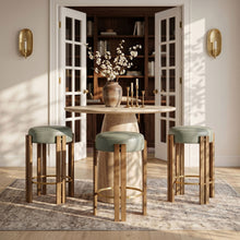 Load image into Gallery viewer, Harrison - Vegan Leather Counter Stool