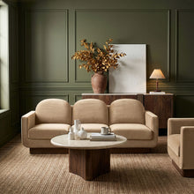 Load image into Gallery viewer, Diviento - Velvet Performance Fabric Upholstered Sofa