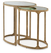 Load image into Gallery viewer, Irmaleigh - Accent Table Set (Set of 2) - Antique Black