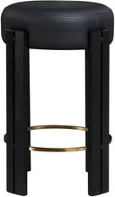 Load image into Gallery viewer, Harrison - Counter Stool With Black Legs