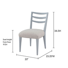 Load image into Gallery viewer, Ladderback Side Dining Chair (Set of 2)