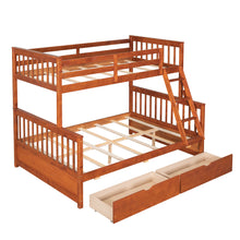 Load image into Gallery viewer, Bunk Bed With Ladders And 2 Storage Drawers