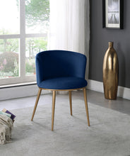 Load image into Gallery viewer, Skylar - Dining Chair with Gold Legs (Set of 2)