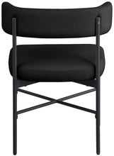 Load image into Gallery viewer, Rivage - Durable Dining Chair With Black Frame (Set of 2)