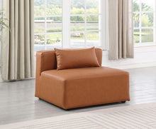 Load image into Gallery viewer, Cube - Armless Chair - Cognac
