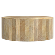 Load image into Gallery viewer, Millbury - Drum Coffee Table - Natural
