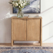 Load image into Gallery viewer, Nolan - 2 Door Accent Cabinet - Antique Brown
