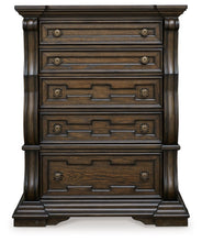 Load image into Gallery viewer, Maylee - Five Drawer Chest - Dark Brown