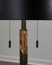 Load image into Gallery viewer, Alanbert - Metal Table Lamp - Brown / Black