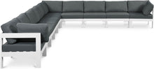 Load image into Gallery viewer, Nizuc - Outdoor Patio 10 Piece Modular Sectional With White Frame