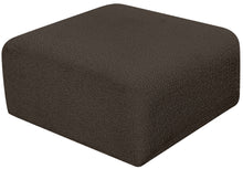 Load image into Gallery viewer, Arc - Boucle Fabric Ottoman