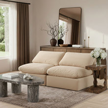 Load image into Gallery viewer, Indulge - Velvet 2 Seat Modular Armless Sofa