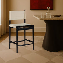 Load image into Gallery viewer, Rawlins - Counter Stool - Black Frame
