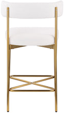 Load image into Gallery viewer, Rivage - Durable Stool With Gold Frame (Set of 2)