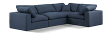 Load image into Gallery viewer, Comfy - 4 Piece Linen Fabric Modular Sectional