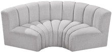 Load image into Gallery viewer, Arc - Boucle Fabric 3 Piece Modular U-Shaped Sofa