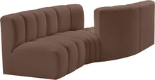 Load image into Gallery viewer, Arc - Faux Leather 4 Piece Sofa