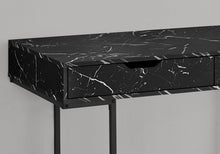 Load image into Gallery viewer, Computer Desk For Home Office, Storage Drawers, Marble Look Contemporary & Modern
