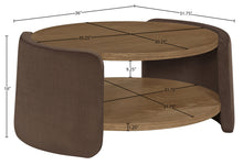 Load image into Gallery viewer, Wren - Velvet And Oak Veneer Coffee Table
