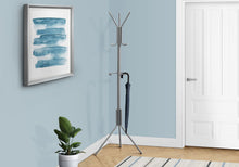 Load image into Gallery viewer, Coat Rack, Hall Tree, Free Standing, Hanging Bar, 6 Hooks, Entryway, Contemporary & Modern