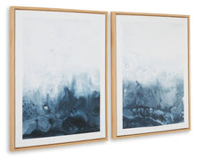 Load image into Gallery viewer, Holport - Wall Art Set (Set of 2) - Blue / White