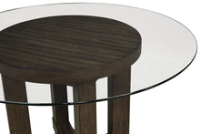 Load image into Gallery viewer, Cityscape - Round Dining Table Base - Dark Brown