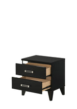 Load image into Gallery viewer, Chelsie - Nightstand - Black