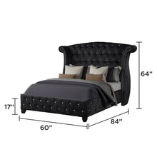 Load image into Gallery viewer, Sophia - Upholstered Bed