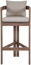 Load image into Gallery viewer, Newport - Water Resistant Fabric Upholstered Outdoor Patio Bar Stool