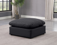 Load image into Gallery viewer, Indulge - Faux Leather Ottoman