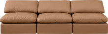 Load image into Gallery viewer, Indulge - Faux Leather 3 Seat Modular Armless Sofa