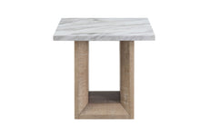 Load image into Gallery viewer, T02 - End Table - Natural / White