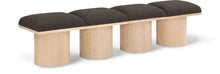 Load image into Gallery viewer, Pavilion - 4 Piece Modular Bench With Natural Base