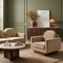 Load image into Gallery viewer, Diviento - Velvet Performance Fabric Upholstered Accent Chair