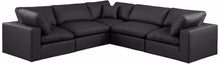 Load image into Gallery viewer, Comfy - 5 Piece Faux Leather Modular Corner Sectional