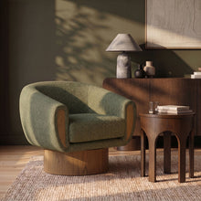 Load image into Gallery viewer, Avella - Interwoven Fabric Swivel Accent Chair