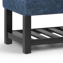 Load image into Gallery viewer, Cosmopolitan - Storage Ottoman Bench With Open Bottom