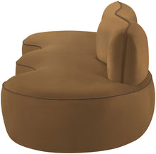 Load image into Gallery viewer, Swerve - Velvet 101" Upholstered Sofa