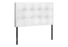 Load image into Gallery viewer, Twin Size, Bed Headboard Only, Upholstered, Transitional - White