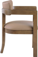 Load image into Gallery viewer, Lavrin - Vegan Leather Upholstered Dining Arm Chair (Set of 2) - Walnut Base