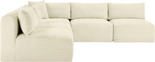 Load image into Gallery viewer, Shaggy - 5 Piece Modular Corner Armless Sectional