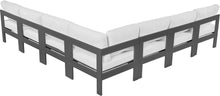 Load image into Gallery viewer, Nizuc - Outdoor Patio 7 Piece Modular Sectional With Gray Frame