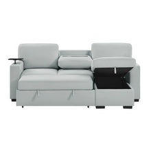 Load image into Gallery viewer, U0212 - Sofa Bed Arms With USB And 1 Table Tray - Blanche Silver