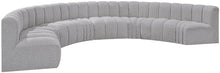 Load image into Gallery viewer, Arc - Boucle Fabric 8 Piece U-Shaped Modular Sofa