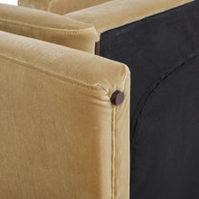 Load image into Gallery viewer, Mason - Arched Arm Sofa - Camel Brown Beige