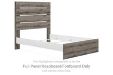 Load image into Gallery viewer, Graystorm - Full Panel Headboard/Footboard - Brown Gray